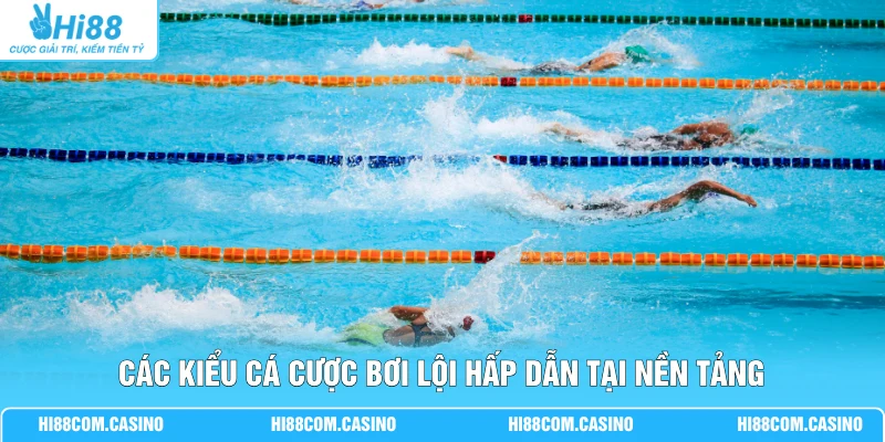 Cá Cược Bơi Lội - Phân Tích 3 Hình Thức Soi Kèo Phổ Biến 1 Các kiểu cá cược bơi lội hấp dẫn tại nền tảng
