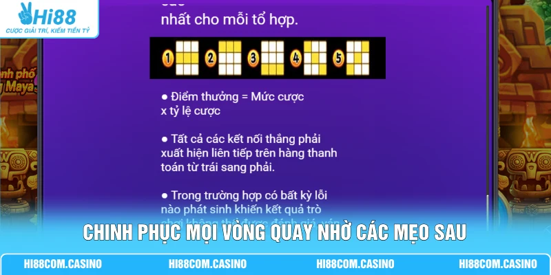 Thành Phố Vàng Maya | Trải Nghiệm 24 Cửa Ải Đầy Kịch Tính 3 Chinh phục mọi vòng quay nhờ các mẹo sau