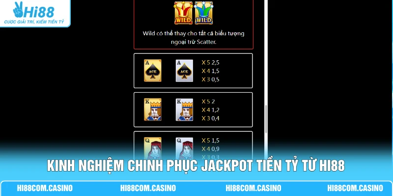 Siêu Nhà Vua - Đỉnh Cao Nổ Hũ Vương Quyền Thưởng X5000 3 Kinh nghiệm chinh phục Jackpot tiền tỷ từ Hi88