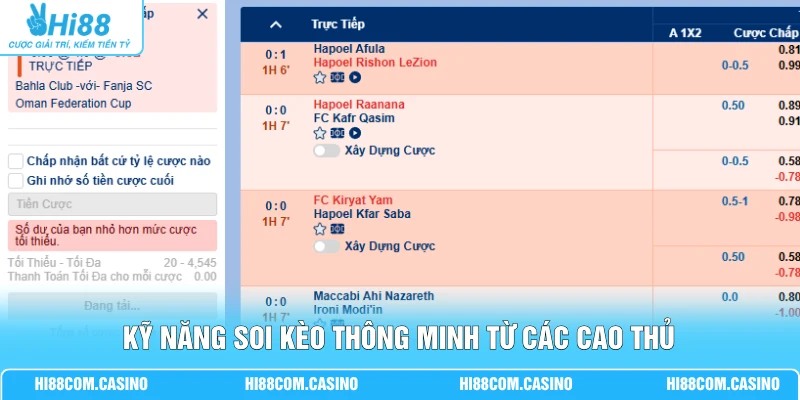 SBO Thể Thao | Hệ Thống Tỷ Lệ Kèo Chuẩn Cập Nhật 24 Giờ 3 Kỹ năng soi kèo thông minh từ các cao thủ