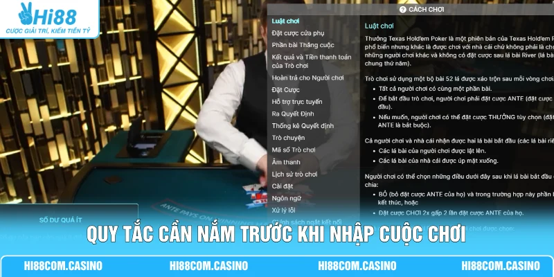 Poker | Đấu Trường Trí Tuệ Đỉnh Cao, Hơn 500 Bàn Cược Lớn 2 Quy tắc cần nắm trước khi nhập cuộc chơi