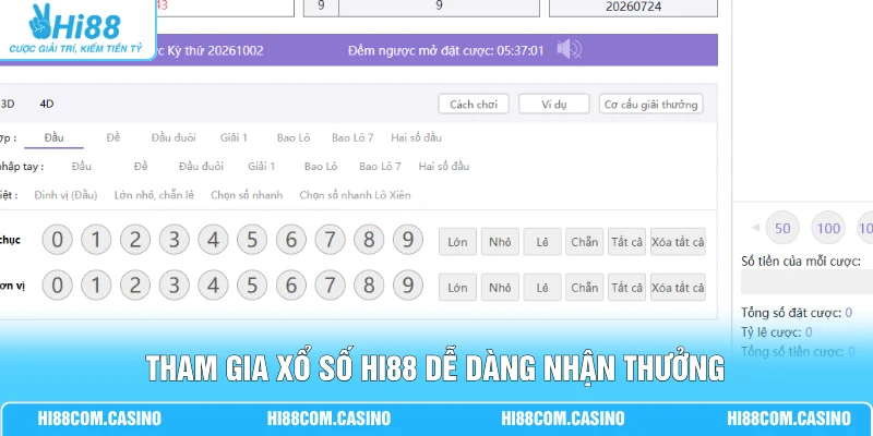 Các Loại Cược Xổ Số - Cách Chơi 3 Thể Loại Và Kinh Nghiệm 2 Tham gia xổ số Hi88 dễ dàng nhận thưởng