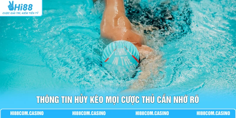 Cá Cược Bơi Lội - Phân Tích 3 Hình Thức Soi Kèo Phổ Biến 2 Thông tin hủy kèo mọi cược thủ cần nhớ rõ