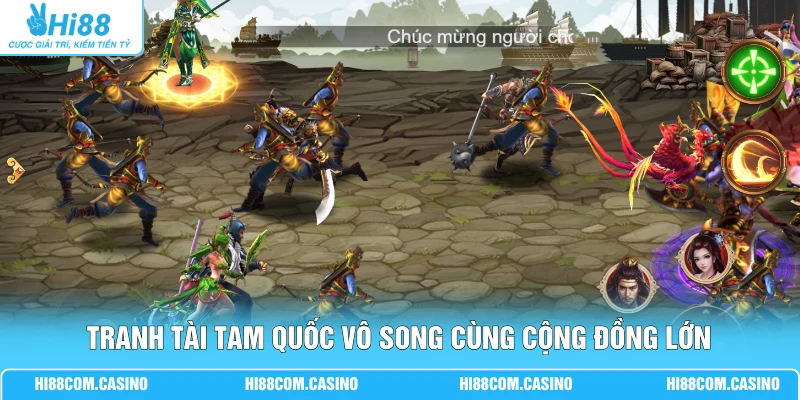 Tam Quốc Vô Song | Game Chiến Thuật 3D Với 100 Danh Tướng 3 Tranh tài Tam Quốc Vô Song cùng cộng đồng lớn